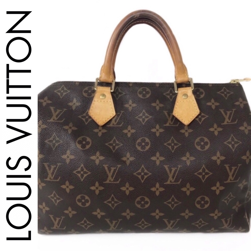 Authentic Louis Vuitton Speedy 30 monogram